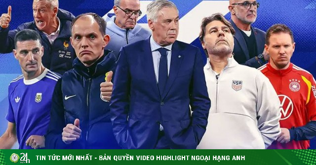 World Cup quy tụ dàn HLV cực khủng: Ancelotti, Tuchel mơ lật đổ Deschamps & Scaloni