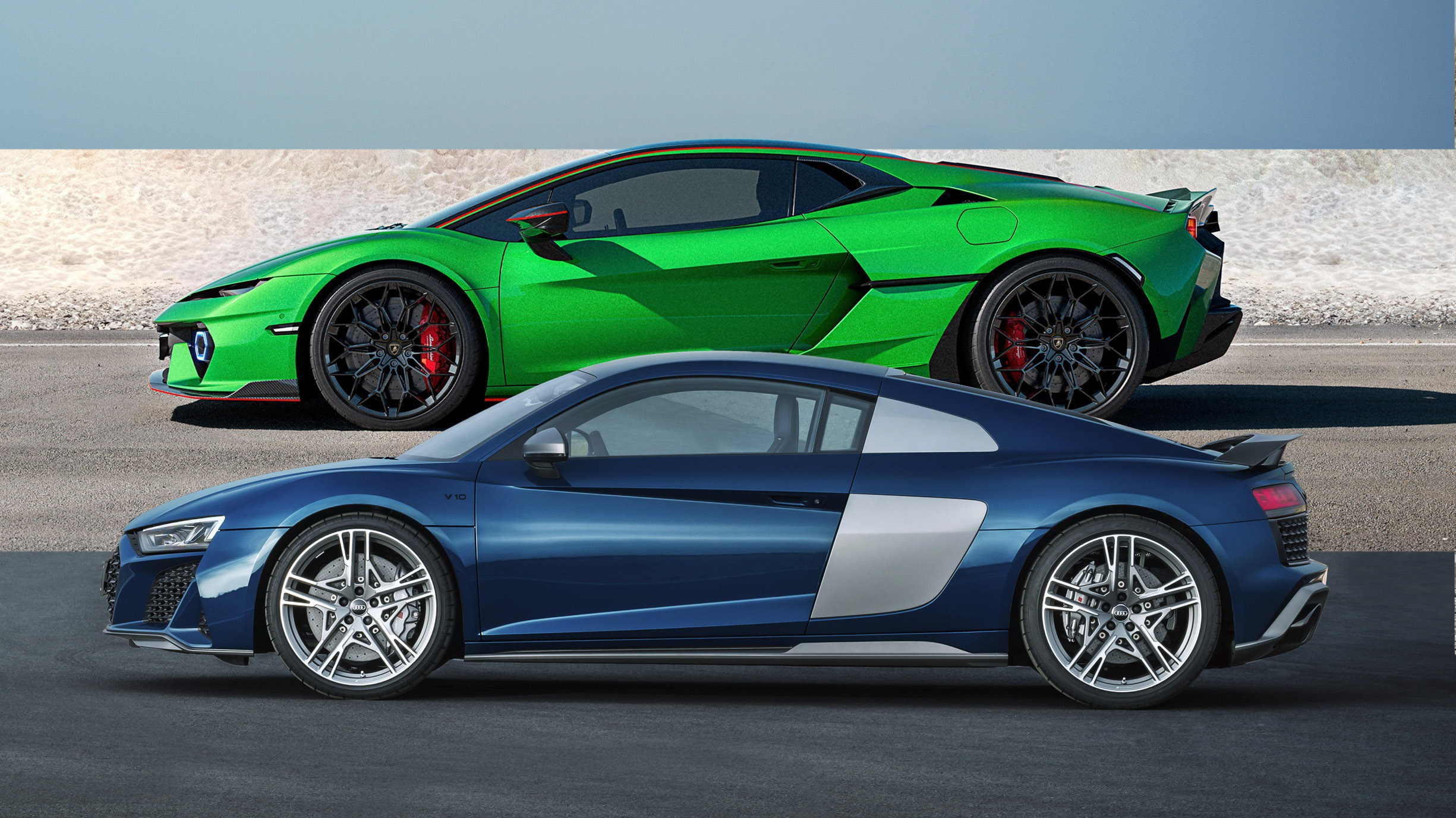 Audi R8 mới hứa hẹn sẽ được thừa hưởng và&nbsp;chia sẻ nhiều từ dòng siêu xe Lamborghini.&nbsp;