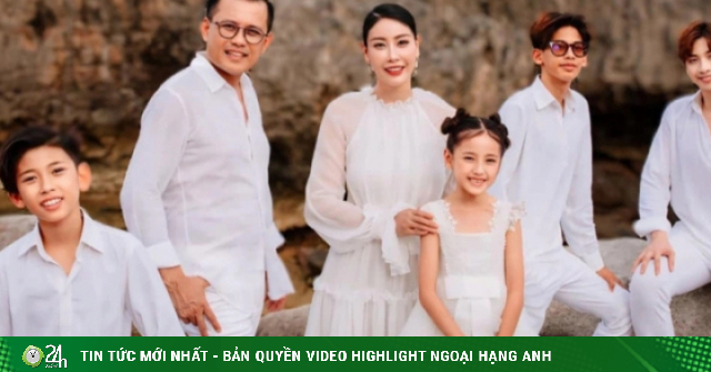 Hoa hậu Hà Kiều Anh sinh con ở tuổi 40 và lý do chồng đại gia ít xuất hiện