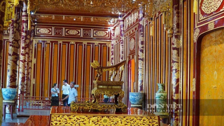 Sau khi hoàn thành, bảo vật quốc gia Ngai vua triều Nguyễn đã được ổn định về kết cấu, phục hồi phần tay ngai bị phá hoại, bảo đảm đúng hình dáng, kích thước và màu sắc nguyên bản theo hồ sơ công nhận Bảo vật quốc gia năm 2015. Quá trình phục chế không bổ sung hoa văn, họa tiết mới, không làm sai lệch các yếu tố gốc của hiện vật.