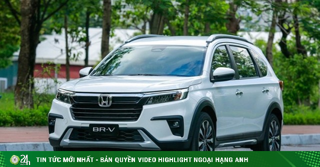 Giá xe Honda BR-V tháng 6/2026, tặng 50% phí trước bạ
