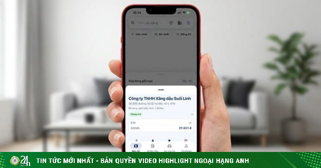 Cách tìm nơi bán xăng E5 RON 92 qua ứng dụng Quanh tôi của Bộ Công thương