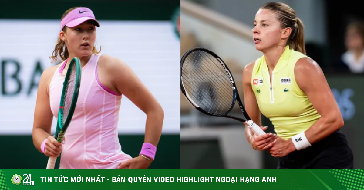 Chung kết tennis lịch sử Roland Garros: Sức mạnh Andreeva đấu "bộ não" Chwalinska