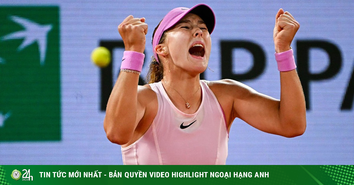 Hấp dẫn Roland Garros: Andreeva đoạt vé chung kết, gặp hiện tượng hạng 114 thế giới