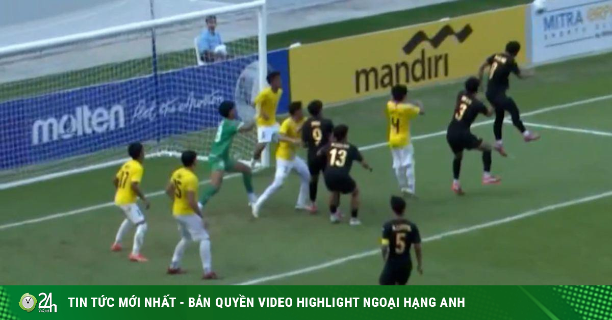 Video bóng đá U19 Malaysia – U19 Brunei: Phản lưới, thẻ đỏ & phút bù giờ (U19 Đông Nam Á)