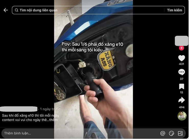 Cảnh báo: Nguy hiểm từ trào lưu "lắc bình xăng E10" - 2