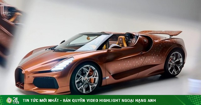 Bugatti trình làng mẫu siêu xe W16 Mistral 'Le Retour du Jeune Prince'