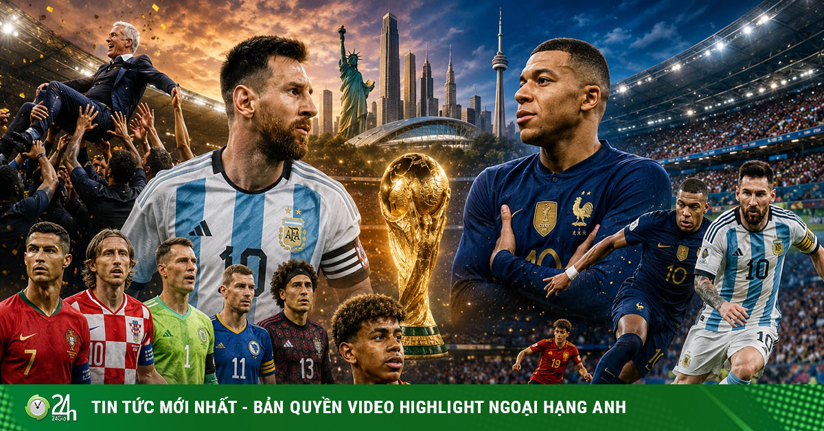 Messi - Mbappe tranh "ngôi báu", hàng loạt kỷ lục chờ phá ở World Cup 2026