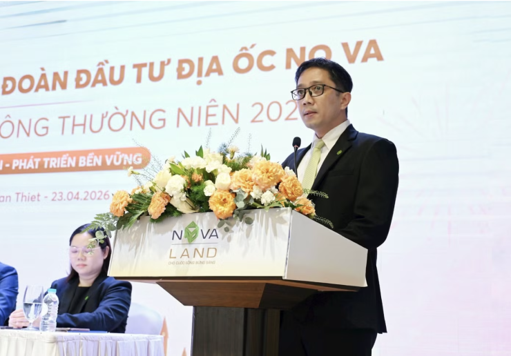 Ông Bùi Cao Nhật Quân, Chủ tịch Hội đồng quản trị Tập đoàn Novaland.