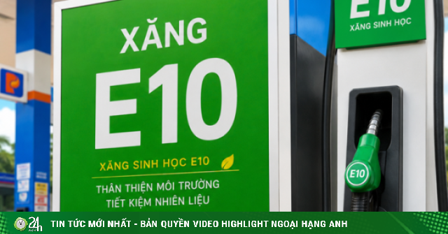 Xăng E10 để lâu có bị tách nước?