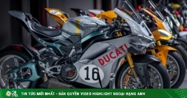 Collezione 100 ra mắt 10 mẫu mô tô Ducati phiên bản giới hạn tôn vinh 100 năm