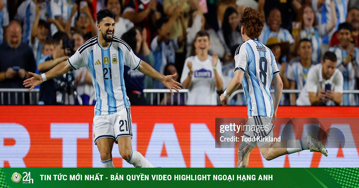 Trực tiếp bóng đá Argentina - Iceland: Tin mừng Messi, ngọc quý Nico Paz đá chính
