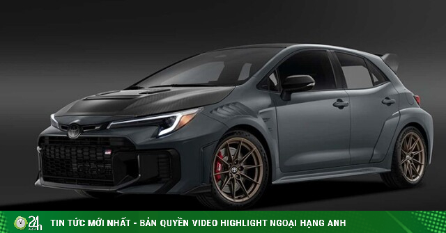 Đây là mẫu Toyota GRMN Corolla dành cho giới mê tốc độ