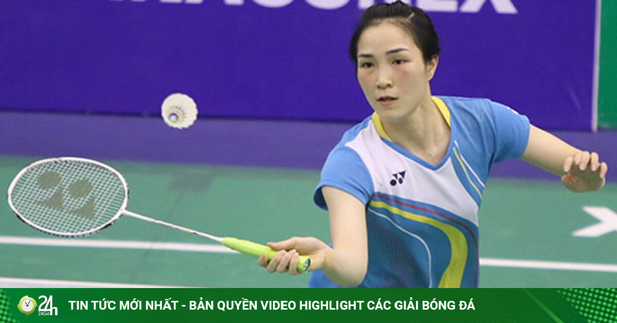 Chấn động: Vợ Tiến Minh sau set thắng 21-1, lại hạ "số 4" ở cầu lông quốc tế