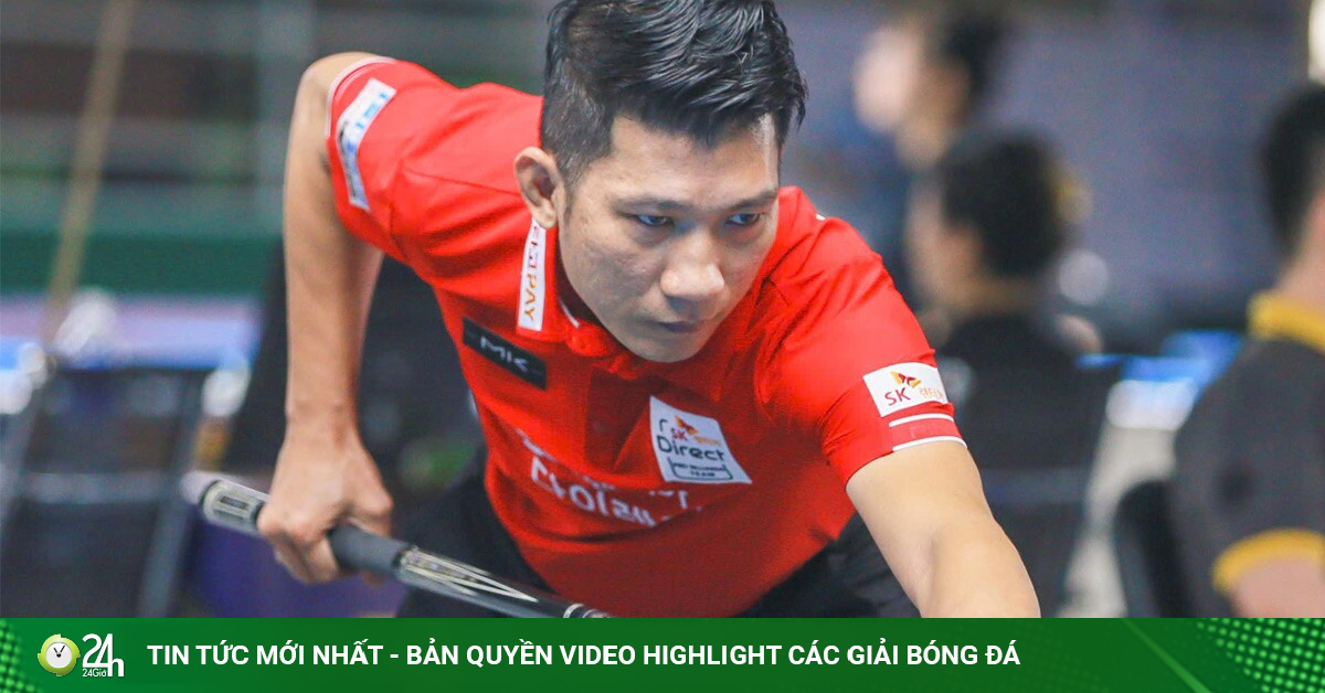“Vua cơ điên bi-a” Ngô Đình Nại thắng cựu số 1 thế giới, vào chung kết tranh 1,7 tỷ đồng