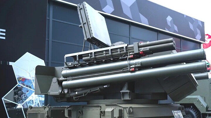 Cận cảnh của hệ thống Pantsir-SMD-E. Ảnh Rostec