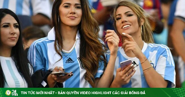 ĐT Argentina có fan nữ xinh đẹp nhất World Cup, fan tuyển Anh chỉ xếp thứ 10