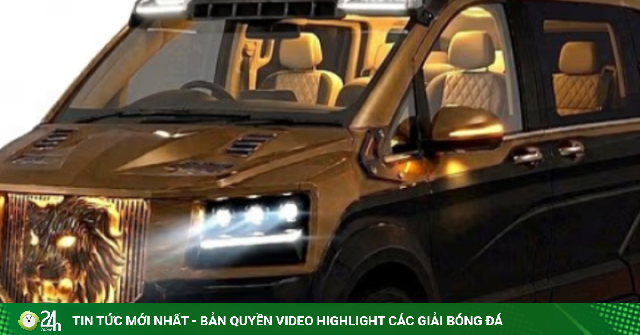 Chiếc MPV mạ vàng, bọc thép chống đạn xuyên giáp có giá đắt hơn 10 tỷ đồng