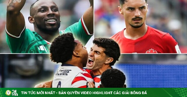 Chủ nhà World Cup gây ấn tượng, ĐT Mỹ "lột xác" nhờ nhà vô địch và á quân Cúp C1 (Clip 1 phút)