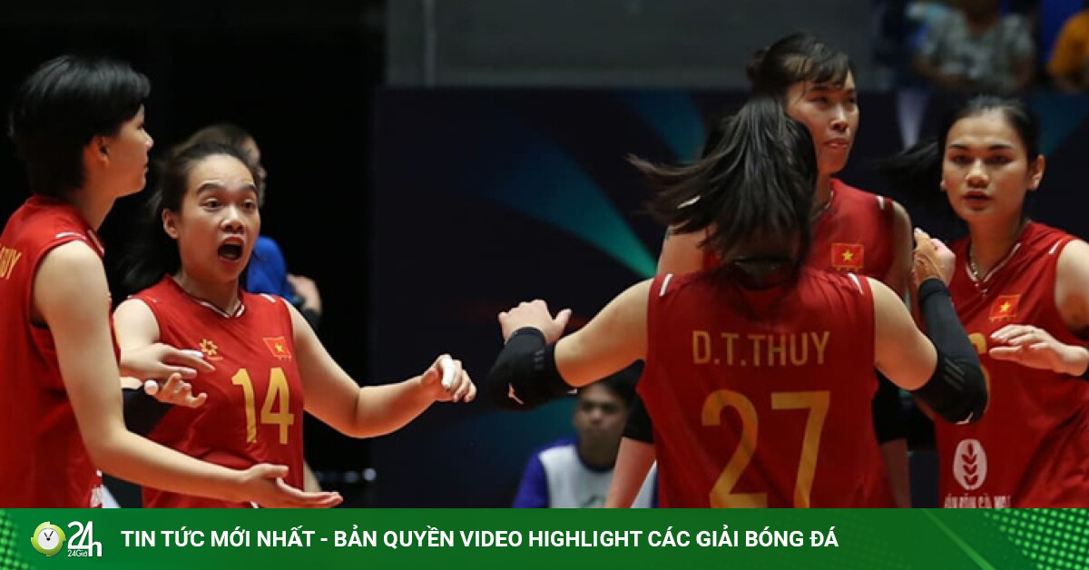 Trực tiếp bóng chuyền nữ Kazakhstan - Việt Nam: Nỗ lực giành huy chương (AVC Nations Cup)