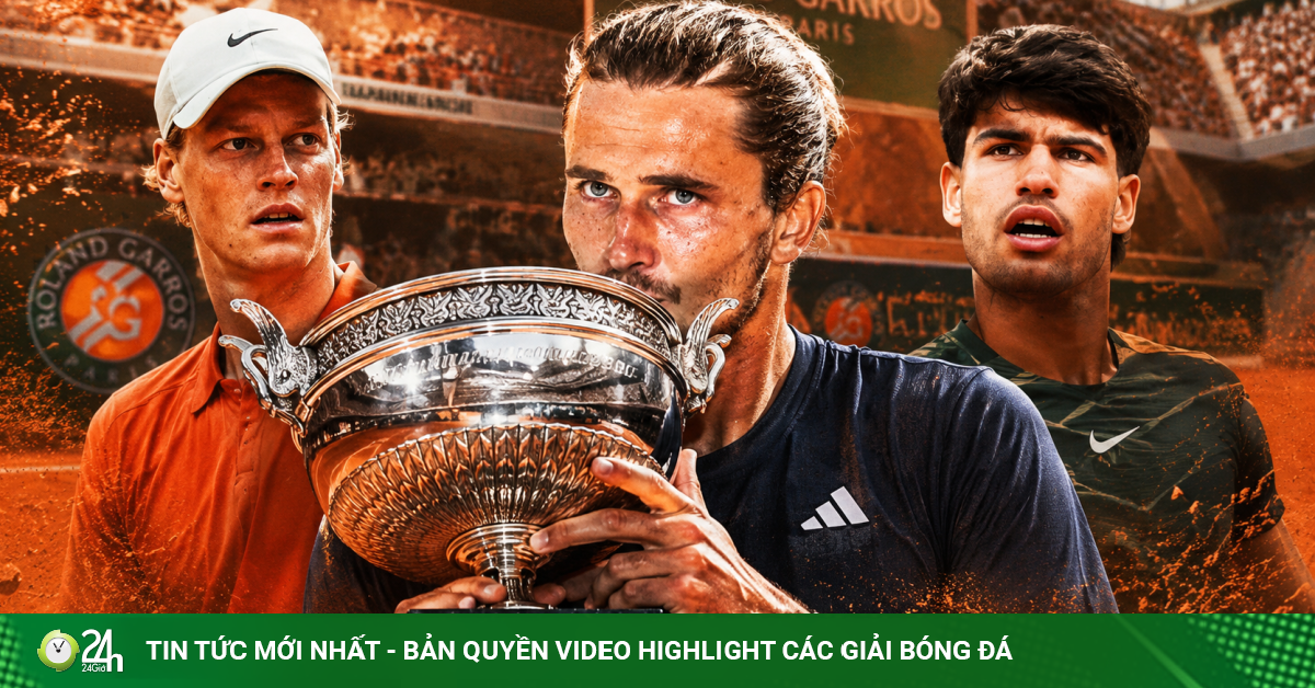 Zverev đại phá kỷ nguyên "Sincaraz": "Vua đất nện" 1 mùa hay vươn tầm thành "Big 3" mới?
