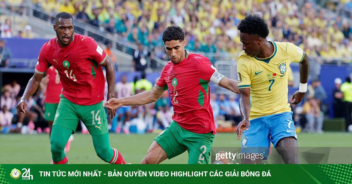 Video bóng đá Brazil - Morocco: So tài hấp dẫn, điểm nhấn Vinicius (World Cup) (H1)