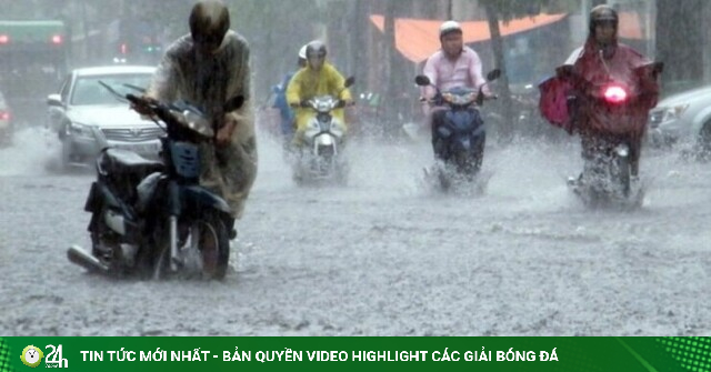 Các khu vực mưa lớn ở miền Bắc trong 2 ngày tới