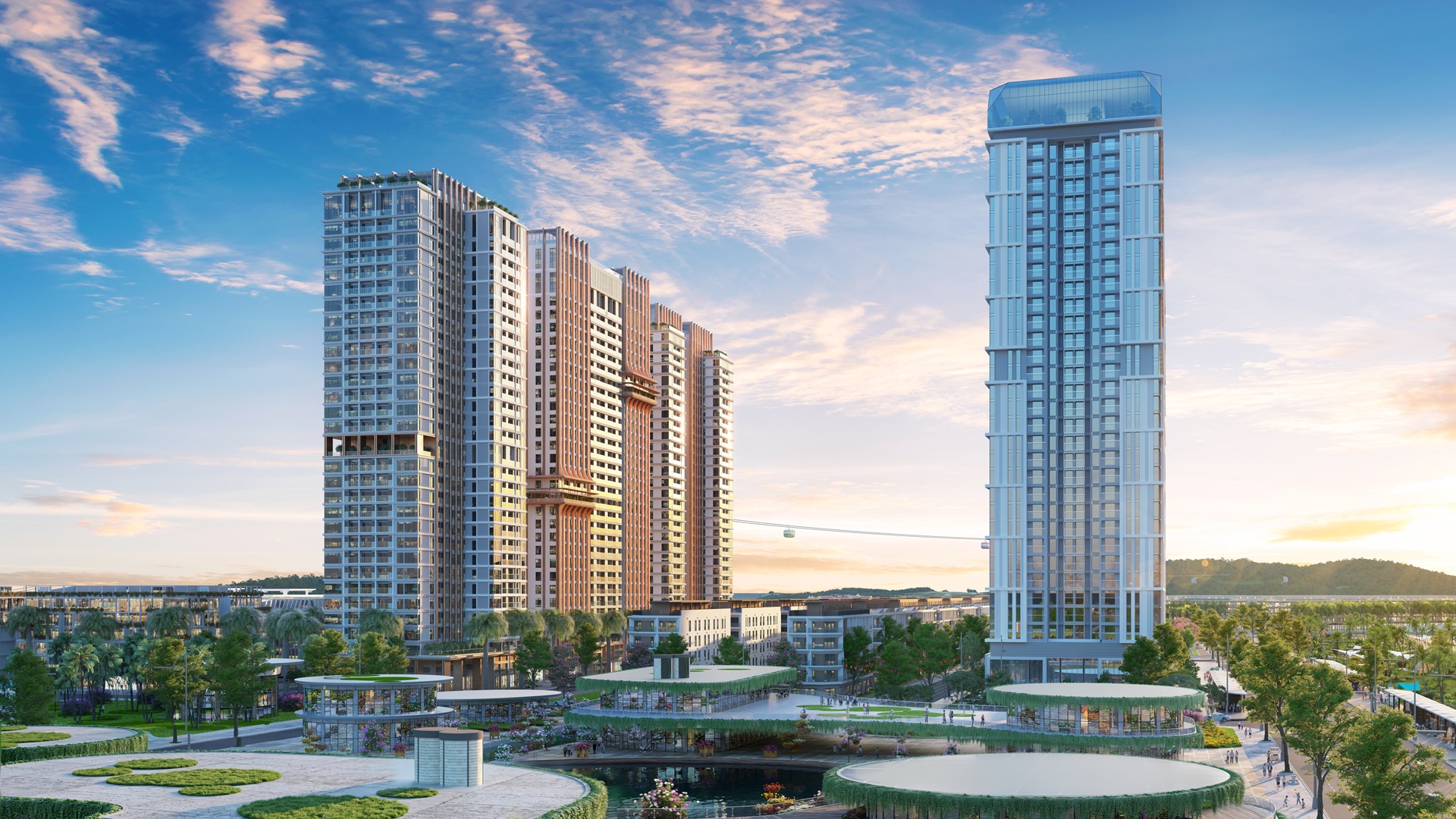Sun Festo Town - lời giải hoàn hảo cho bài toán an cư và đầu tư sinh lời tại trung tâm Bãi Cháy.&nbsp;Ảnh: Sun Property