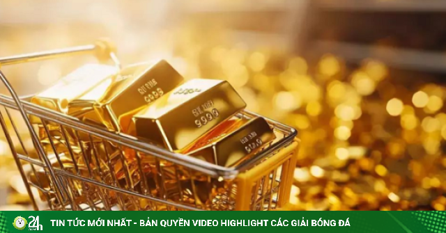 Giá vàng hôm nay 16/6: Tiếp tục tăng, lên mức cao nhất 1 tuần qua