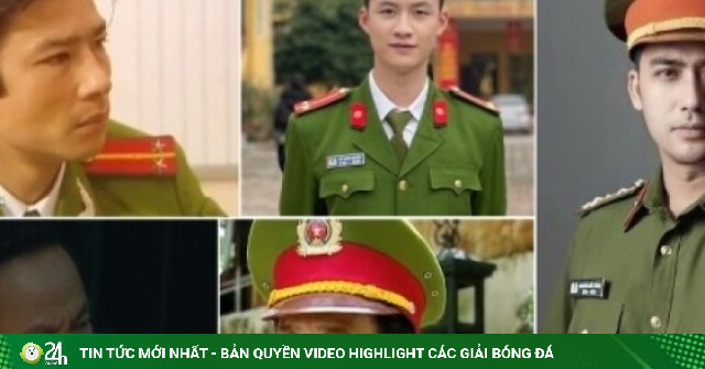 Loạt nam diễn viên nổi tiếng với vai công an trên phim giờ vàng VTV