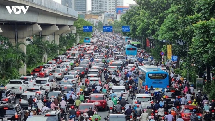 Hà Nội thí điểm thu phí đối với phương tiện cá nhân vào khu vực trung tâm