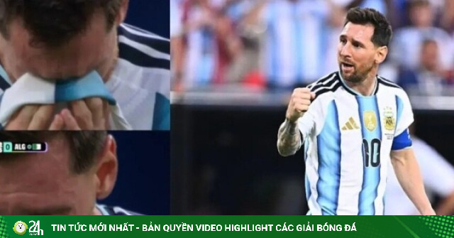 Tạo kỳ tích chấn động ở World Cup, Messi khóc vì lý do không liên quan bóng đá