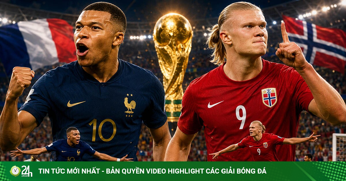 ĐT Pháp - Na Uy tranh ngôi đầu World Cup: Chờ màn so tài Mbappe - Haaland