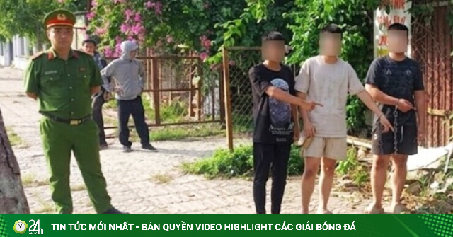 Bắt nhóm thiếu niên dùng hung khí truy sát người đi đường ở Hà Nội