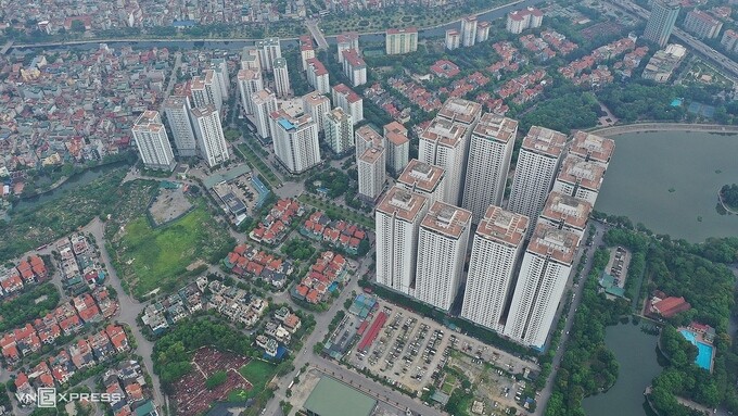 Giá bán nhà đất Hà Nội sụt giảm diện rộng