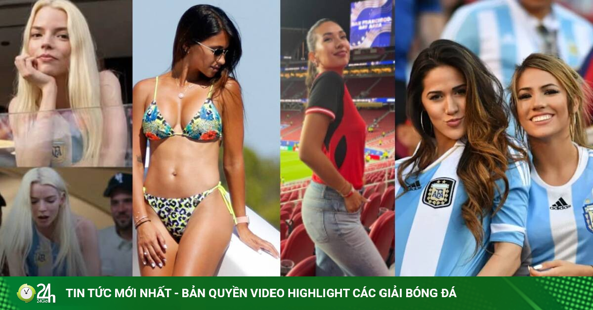 Vợ Messi đọ sắc siêu mẫu nội y nước Áo, dàn fan nữ khoe vẻ nóng bỏng trước đại chiến