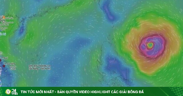 Bão Mekhala đang mạnh lên thành siêu bão, giật cấp 17