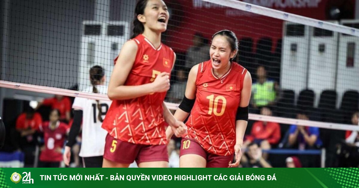 Lịch thi đấu bóng chuyền nữ U18 Đông Nam Á: Tuyển U18 Việt Nam đua vô địch