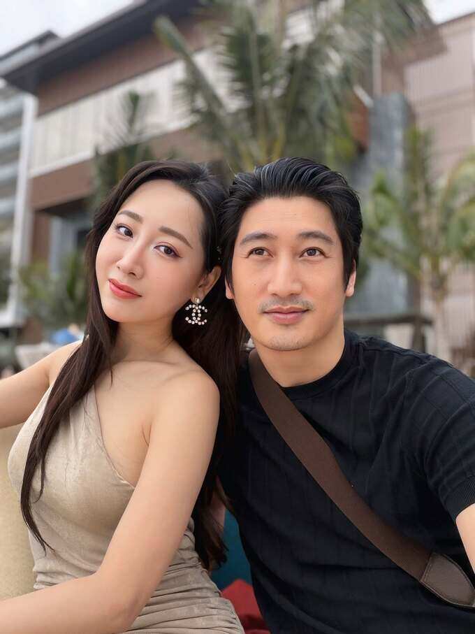 Ngọc Quỳnh và bạn gái trong một lần đi du lịch chung.