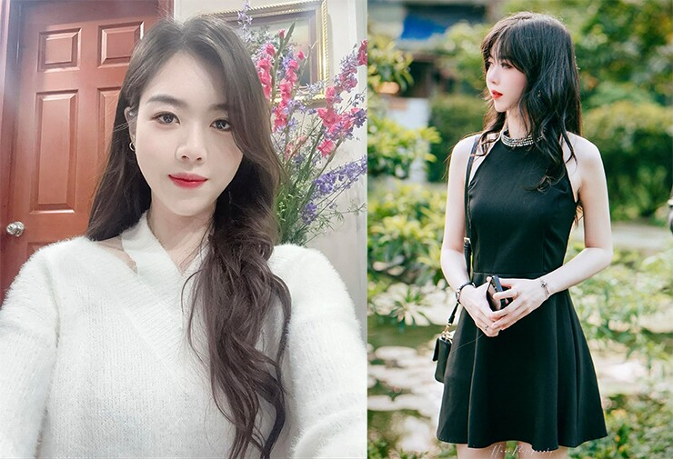 Nhan sắc v&agrave; v&oacute;c d&aacute;ng nổi bật của Tr&agrave; My (ảnh FBNV)