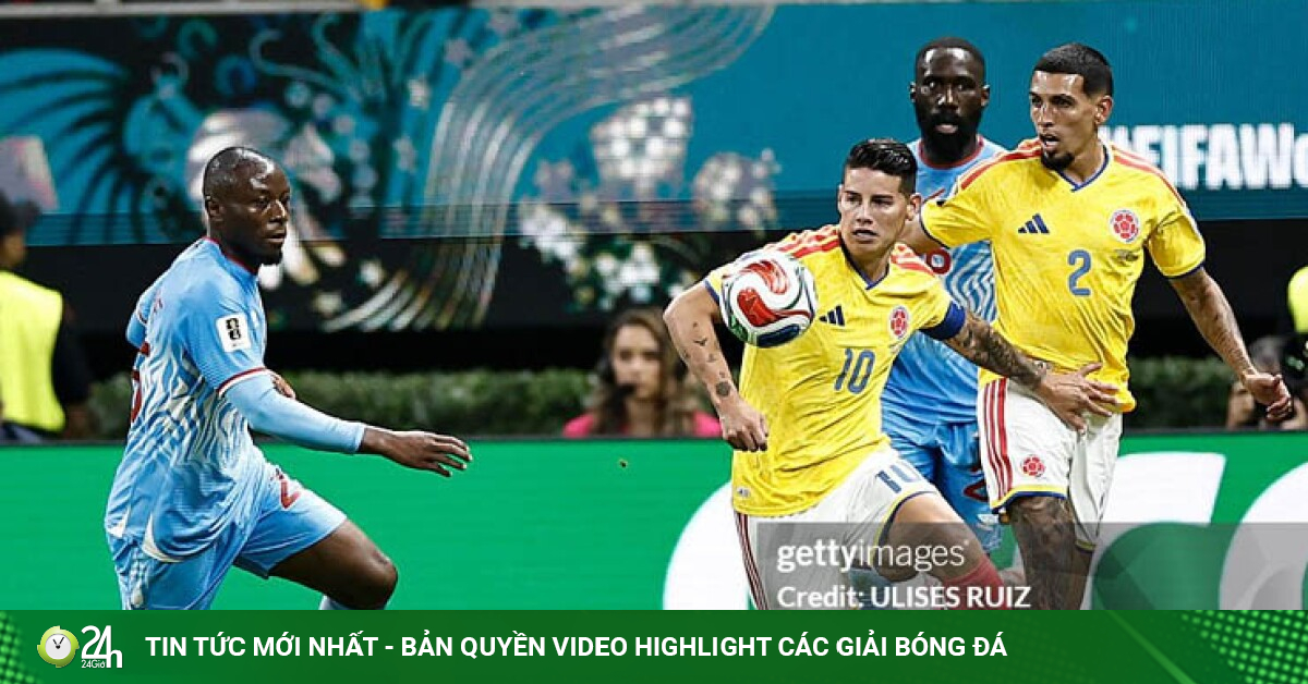 Video bóng đá Colombia - CHDC Congo: Hiệp 2 định đoạt, giành "vé vàng" sớm (World Cup)