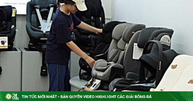 Thị trường ghế an toàn cho trẻ em thế nào khi sắp đến hạn bắt buộc?
