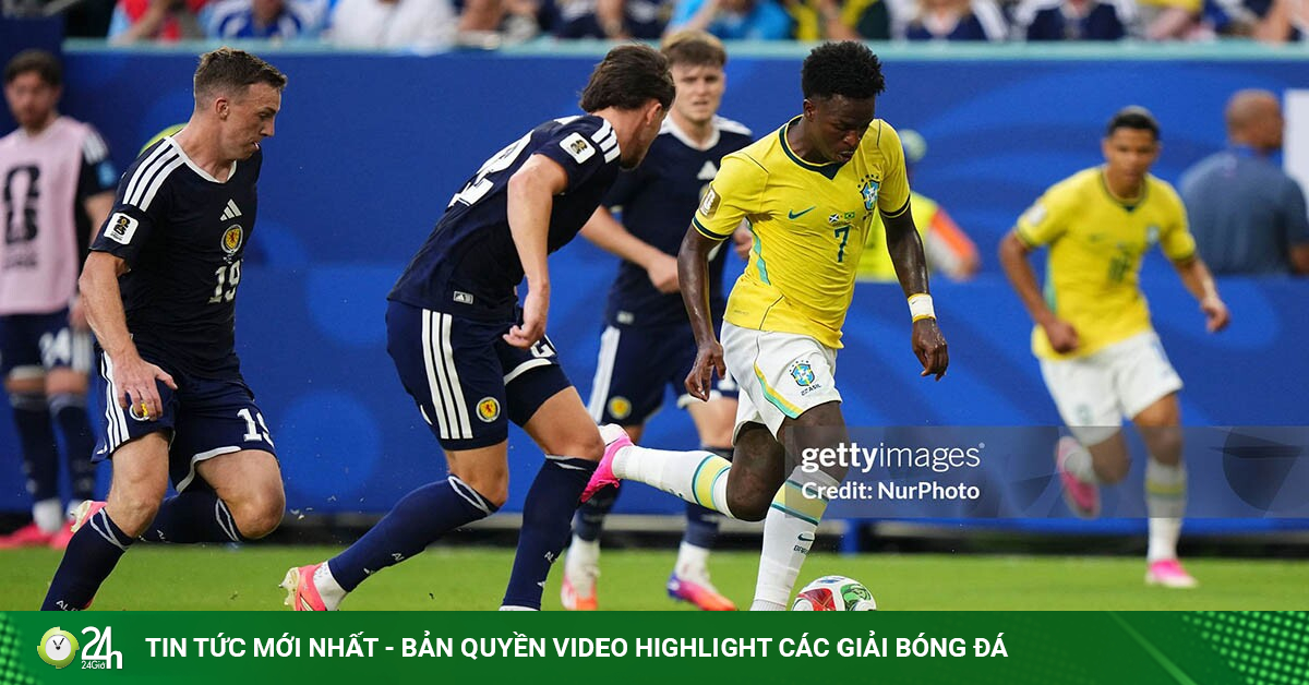 Video bóng đá Scotland - Brazil: So tài không khoan nhượng (World Cup)