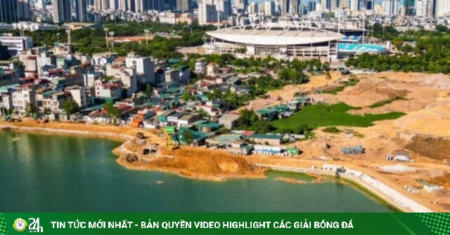 Hồ điều hòa nghìn tỷ phía Tây Hà Nội dần lộ diện