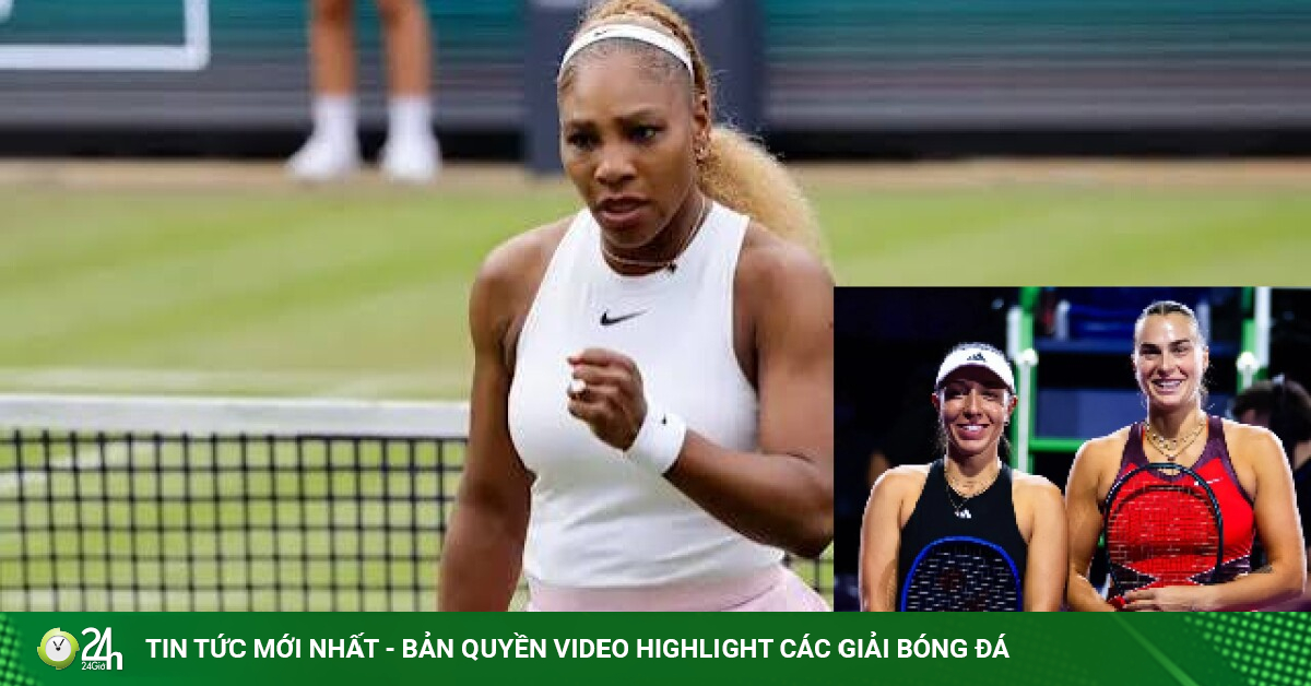 "Chị đại" Serena làm lu mờ tất cả ở Wimbledon, Sabalenka "thua như trẻ con" trước Pegula