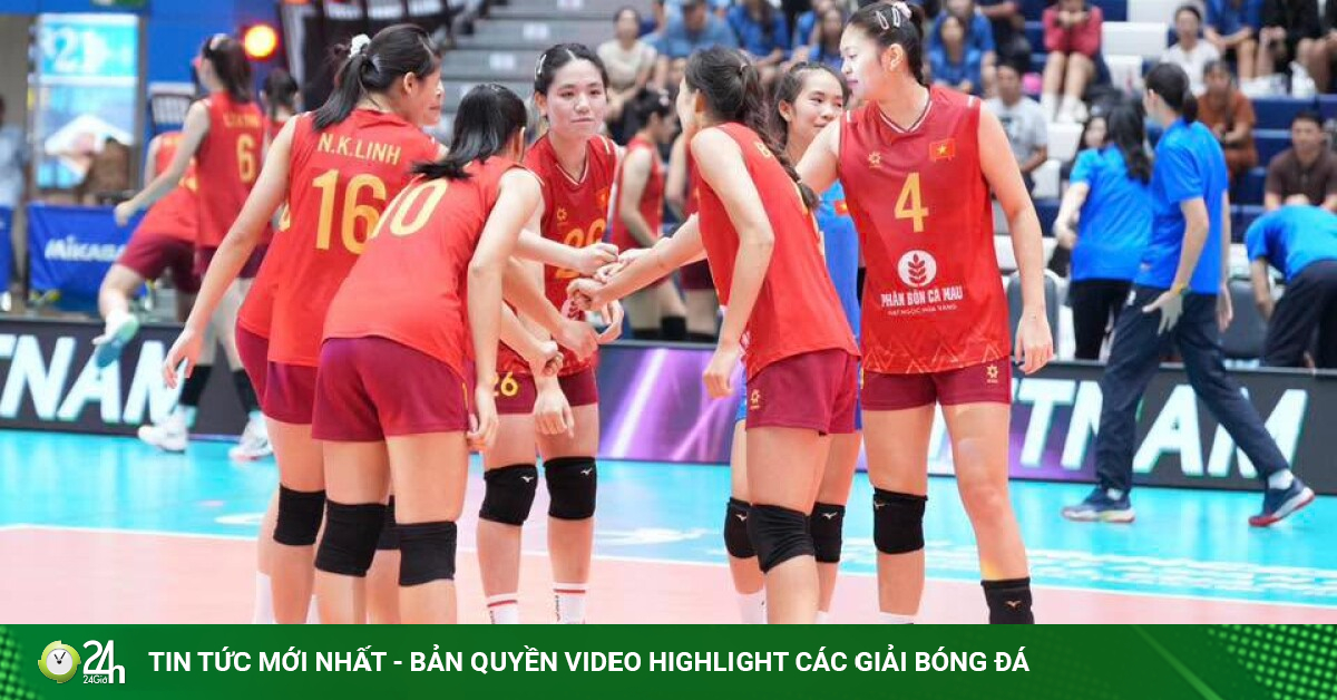 U18 bóng chuyền nữ Việt Nam thắng kịch tính Indonesia, giật vé chung kết Đông Nam Á