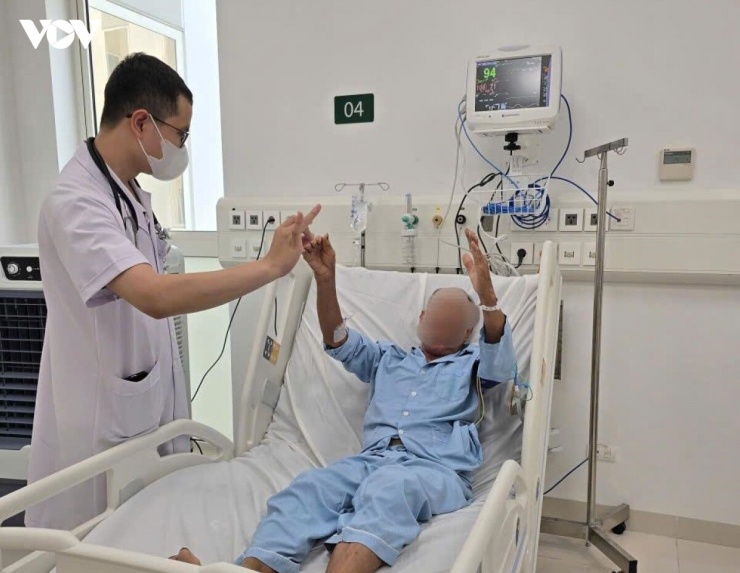 Sau can thiệp, người bệnh đã có cải thiện rõ rệt về sức khỏe