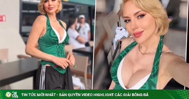 Nữ MC khoe vòng 1 đồ sộ, 800.000 người "đi bão" ăn mừng chiến thắng của Mexico