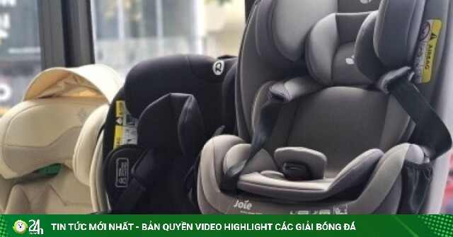 Hàng trăm mẫu ghế cho trẻ em trên ô tô, nhưng không ai kiểm định