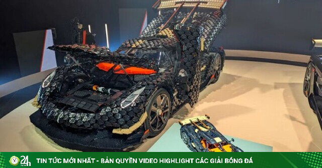 Bộ LEGO Technic khó nhất lịch sử gọi tên Koenigsegg Sadair's Spear